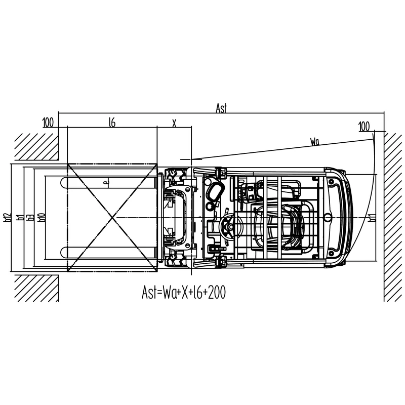 Ηλεκτρικό περονοφόρο ανυψωτικό Full AC ECV16S-ECV35S, εικόνα 2