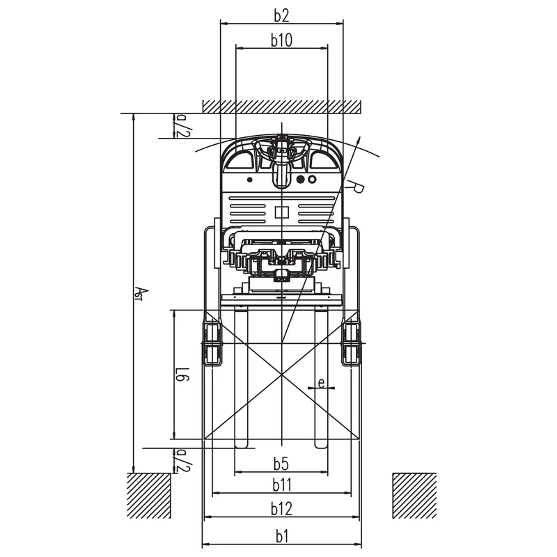Ηλεκτρικό περονοφόρο με ανασυρόμενο ιστό EVV15DDS/EVV20DDS, εικόνα 4