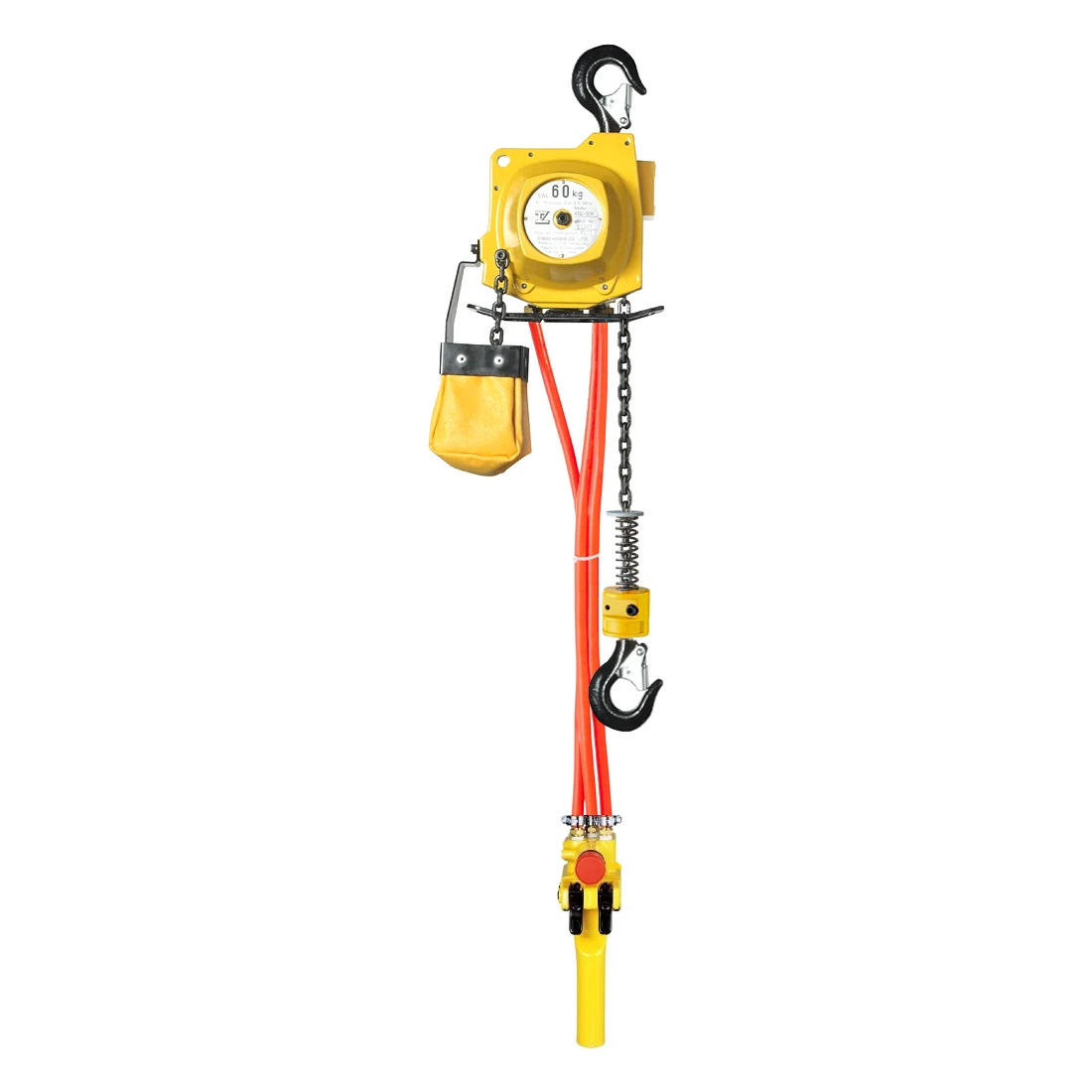 ENDO ATEX Πνευματικό παλάγκο αλυσίδας (σειρά AT) 60/125 kg
