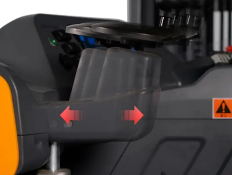 Περονοφόρο με ανασυρόμενο ιστό Deluxe REV20D 2000 kg, εικόνα 7