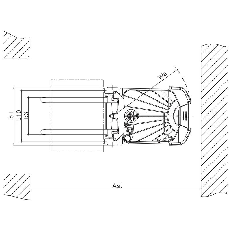 Περονοφόρο με ανασυρόμενο ιστό REV10ST-A/REV10ST-B